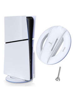 Vertical Stand for PS5 Slim Console Disc and Digital with Screw, Base Stand Replacement for Playstation 5 Slim Console, White - pzsku/ZE6B08ECBE63D04522890Z/45/_/1713512171/10f0b069-5854-419f-b183-1f6ae31ac11a