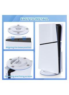 Vertical Stand for PS5 Slim Console Disc and Digital with Screw, Base Stand Replacement for Playstation 5 Slim Console, White - pzsku/ZE6B08ECBE63D04522890Z/45/_/1713512172/ca11b6c7-9e9e-4c6d-a2ba-a2ede90ecb7c