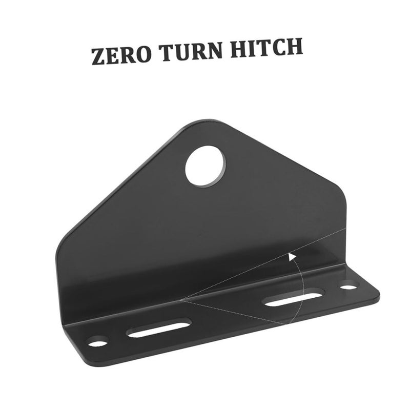Heavy Duty Steel Tow Hitch Bolt Design Easy Installation For Zero Turn Mower Lawn Trailers RVs - Image 4