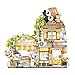 MEIEST Mini City Shop Street View Building Blocks Model SetSimulation Animals Architecture Collection Particle Construction Building Bricks ToyHome Decoration Bear Coffee Shop - Image 4
