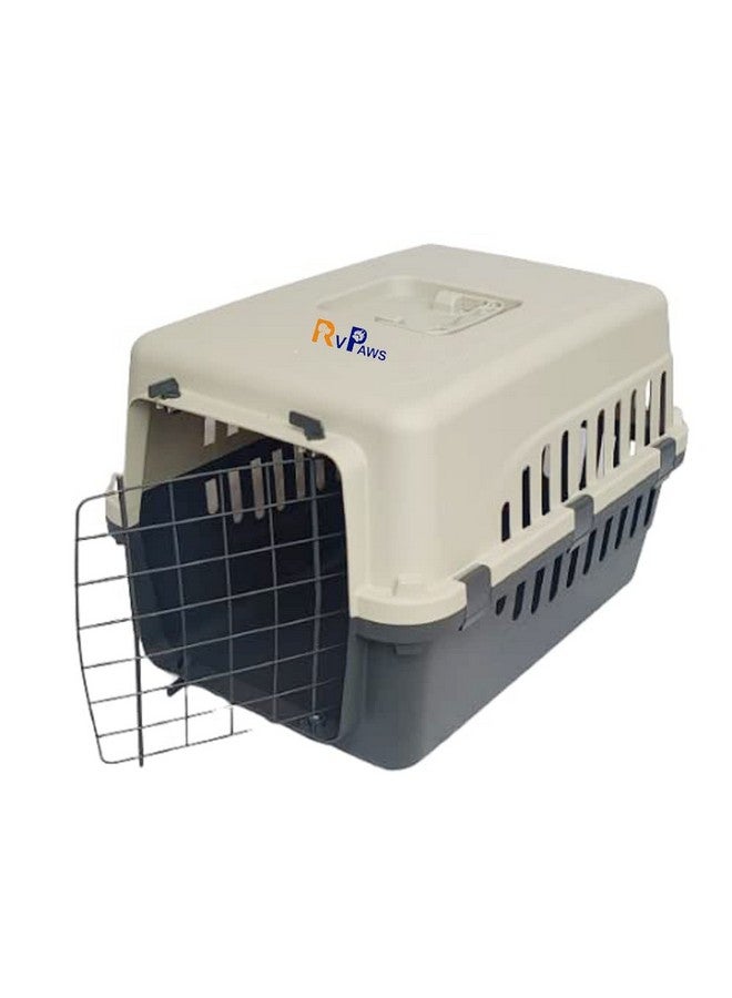 Iata Approved 20 Inch Flight Cage For Small Puppies & Dogs I Pet Carrier I Cat Carrier I Dog Carrier (Size - D50 Cmx H32 Cm X W35 Cm) - Image 3