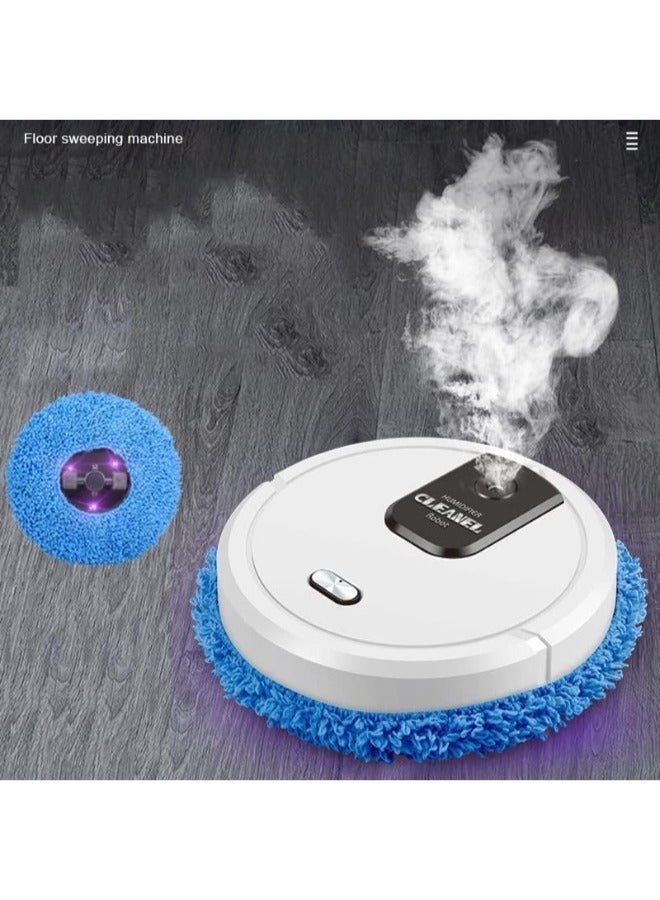 ELTRAZONE Robot Vacuum Cleaner, Intelligent Sweeping Robot Humidification Spray Intelligent Mopping Wet Dry Dual-purpose Multi-functional Cleaning, Mopping Machine Good for Pet Hair, Carpets Hard Floors. - Image 1