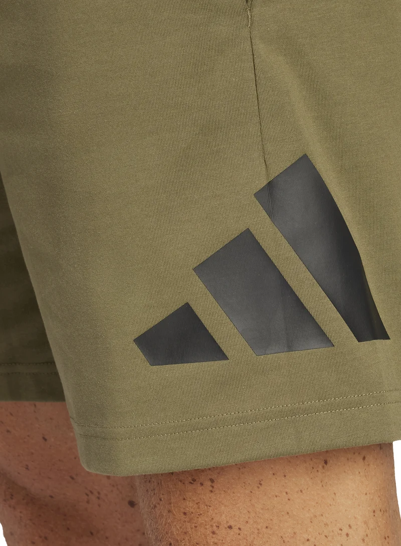 Adidas Essential Big Logo Single Jersey Shorts