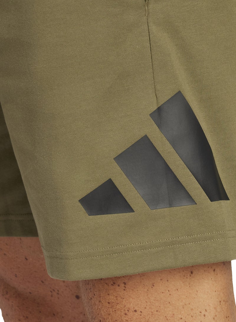 Adidas Essential Big Logo Single Jersey Shorts - Image 3