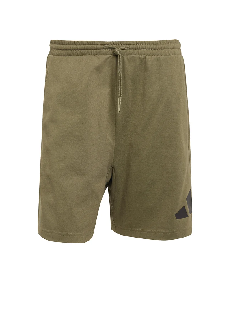 Adidas Essential Big Logo Single Jersey Shorts