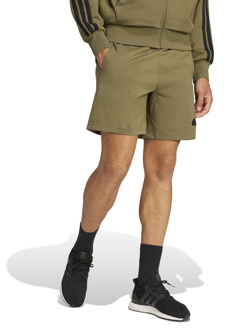 Adidas Essential Big Logo Single Jersey Shorts - Image 5