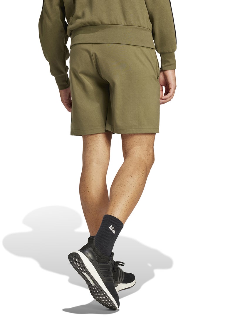 Adidas Essential Big Logo Single Jersey Shorts - Image 2