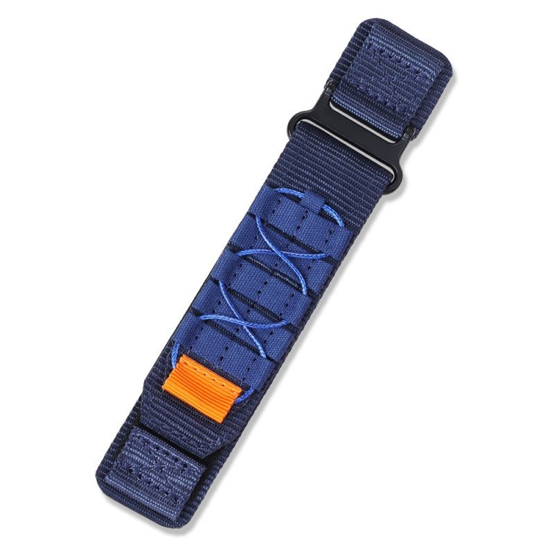 Generic Nylon Smartwatch Band 22mm for Huawei Samsung Blue 