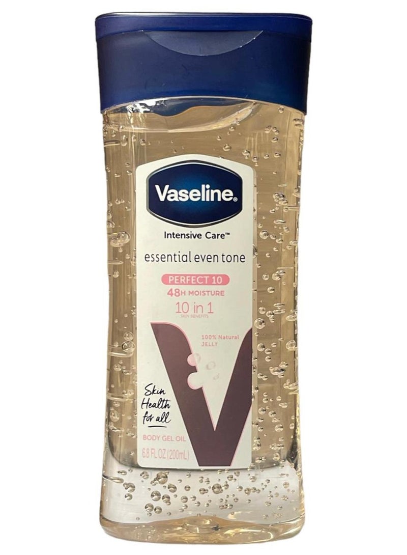 Vaseline Intensive Care Essential Even Tone Body Gel Oil 200ml - Image 1
