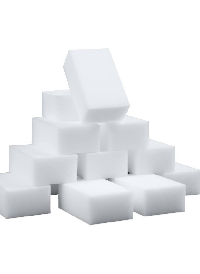 Generic 10 Pack Magic Sponge Eraser Extra Thick And Long Lasting Melamine Cleaning Sponges In Bulk  Multi Surface Power Scrubber Foam Cleaning Pads  Bathtub, Floor, Baseboard, Bathroom, Wall Cleaner  - Image 4