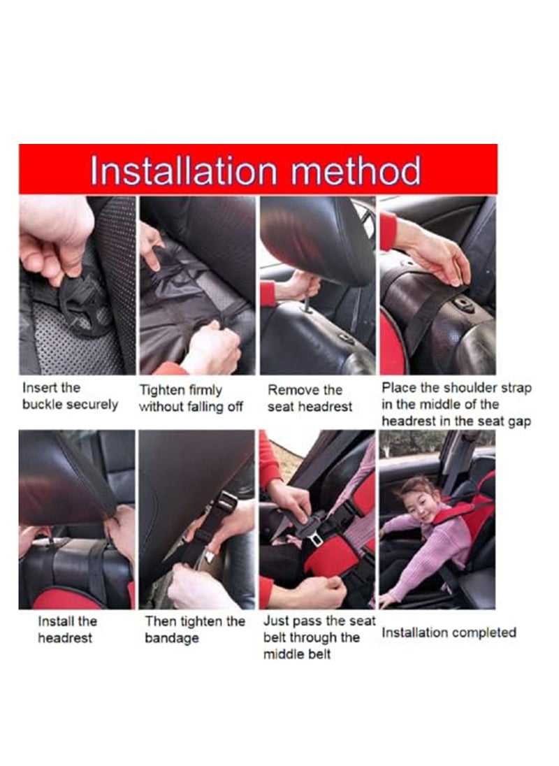 Gonice Child Safety Seat Simple Car Portable Seat Belt, Car Seatbelt Protector for Kids  - Image 4