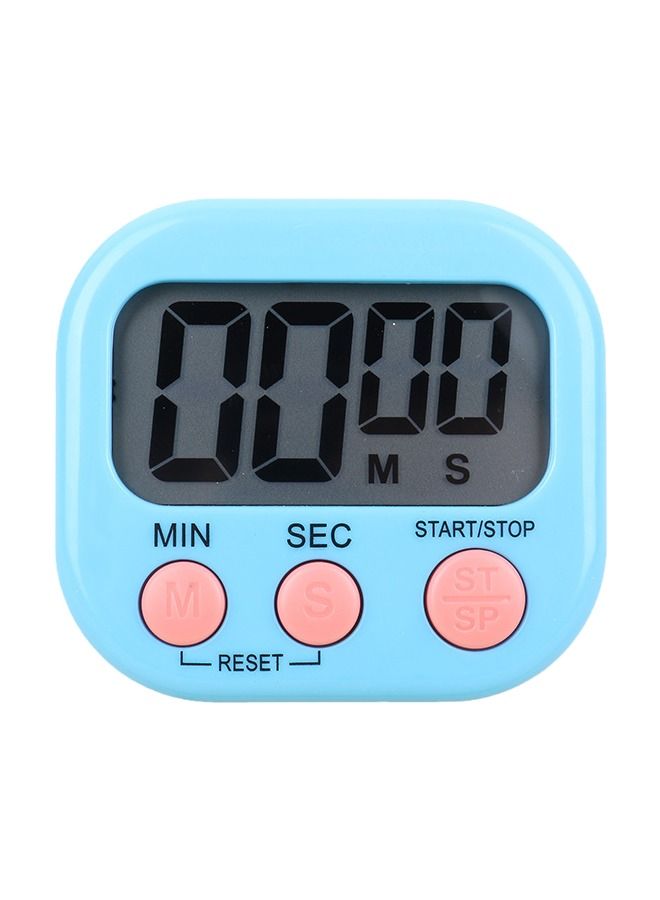 Umiwin LCD Digital Kitchen Countdown Magnetic Timer Blue - Image 1