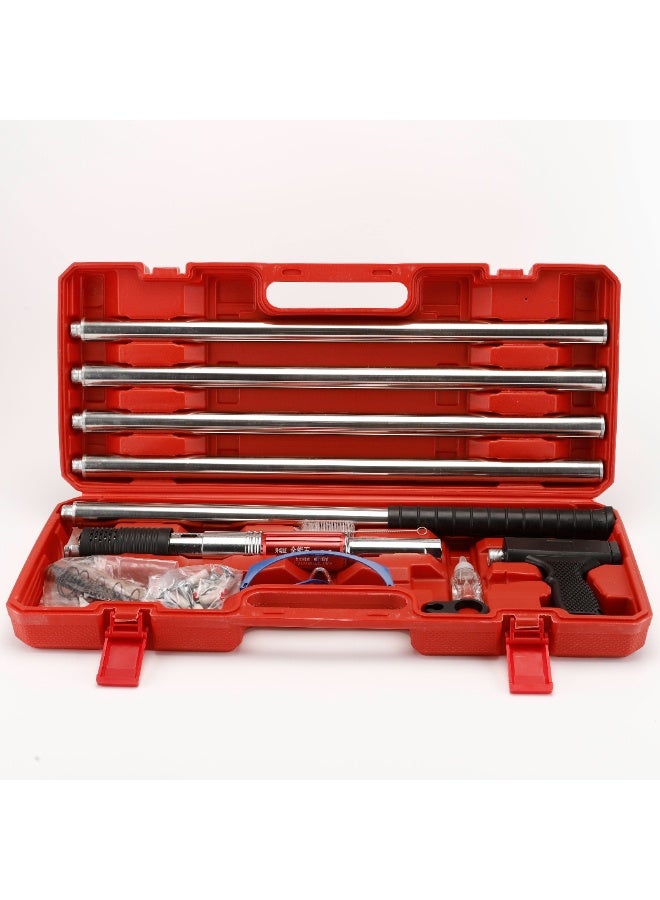 Tradeo Heavy-Duty Manual Impact Nail Driver Set – Adjustable Power, Multi-Surface Fastening Tool with Extension Rods & Protective Case - Image 1