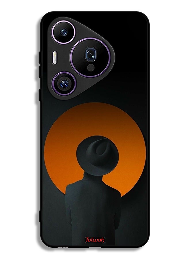 Tolwak Huawei Pura 70 Pro Protective Case Cover Hat Boy Art - Image 1