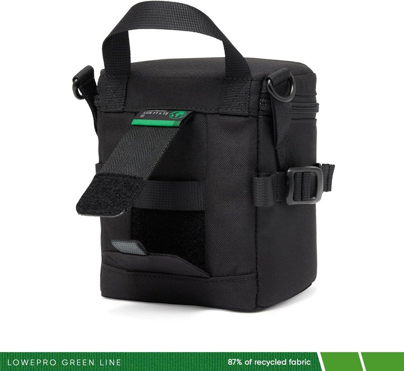 Lowepro ProTactic LCS 11 x 15 III Camera Lens Case, Camera Lens Pouch Bag, fits 12-24mm F/2.8, for DSLR and Mirrorless Cameras, Vol-1.5L Dim:5.91x4.33x4.33in, Camera Bag, for Photographer/Videographer - Image 5