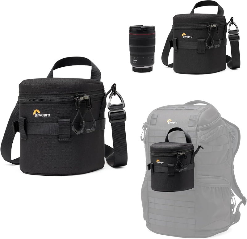 Lowepro ProTactic LCS 11 x 15 III Camera Lens Case, Camera Lens Pouch Bag, fits 12-24mm F/2.8, for DSLR and Mirrorless Cameras, Vol-1.5L Dim:5.91x4.33x4.33in, Camera Bag, for Photographer/Videographer - Image 1