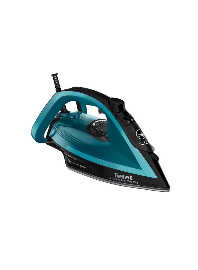 تيفال Tefal Steam Iron Ultragliss Plus, 2800W, 50 g minute, Black - FV6832E0 270 ml 2800 W FV6832E0 multicolor - Image 1