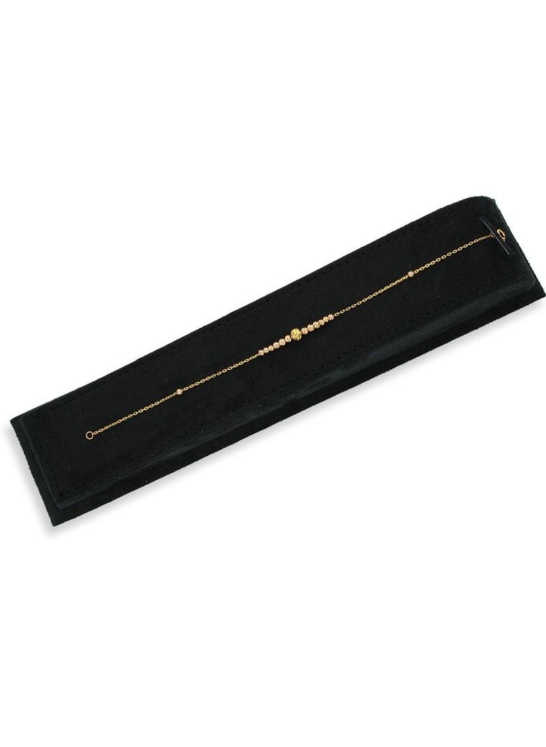 FK Jewellers - Gold Beads Bracelet 21KT - FKJBRL21KU6042 - Image 1