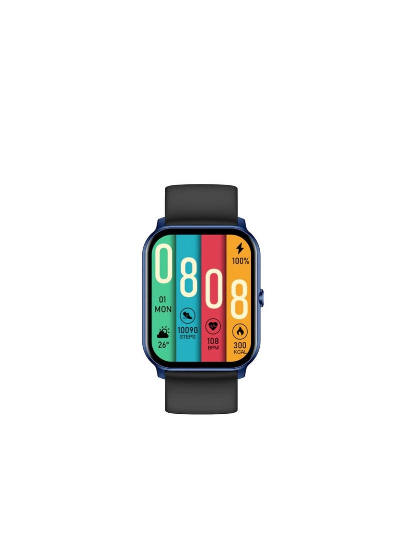 KIESLECT Smart Watch Ks Mini (Blue) Calling Watch Smart Watch for men 24H Heart Rate & SPO2 & Sleep Monitor/100-Sport Modes 1.78'' Ultra Amoled Touch Screen ，20day  - Image 1