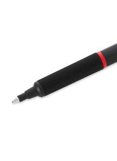 Rotring rOtring Rapid Pro Retractable Ballpoint Technical Drawing Pen, Medium Point, Blue Ink, Black Full-Metal Body  - Image 2