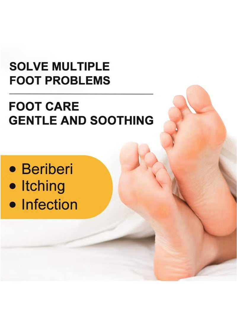 سوميفون كريم سوميفون لتشققات القدمين، كريم لإصلاح الكعب الجاف والمتشقق، مرهم لشفاء البشرة، يعزز ترطيبها على الفور، ويقوي حاجز البشرة، 20 غرامًا. - Image 4