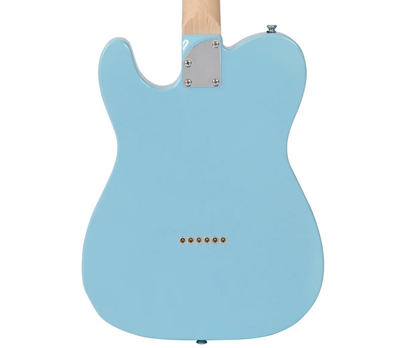 Vintage V72LB Reissued Electric Guitar - Laguna Blue - Image 2