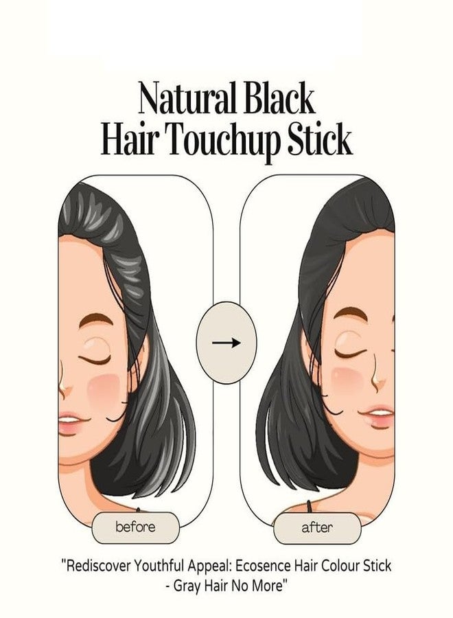 QQ Show 2 In 1 Hair Dyeing Stick Comb Hair Dye Brush Instant Hair Coloring Stick Hair Pen Applicator For Men Women Home And Travel Use - Image 5