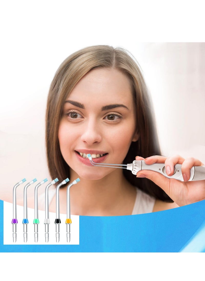 SYOSI - Replacement Tips for Waterpik Water Flosser, Plaque Seeker Replacement Tips Compatible with Waterpik Water Flossers, Plaque Remove Brisles Tips - Image 1