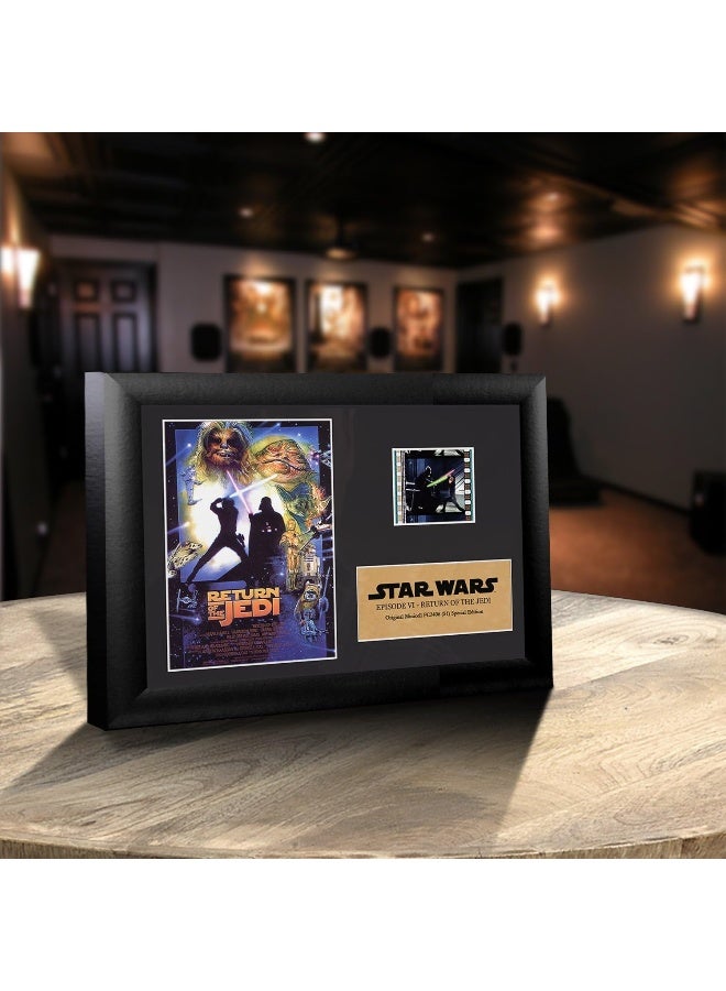Trend Setters Star Wars Episode VI Return of the Jedi Authentic 35mm FilmCells Special Edition Display 7x5, Home Office,Black - Image 4