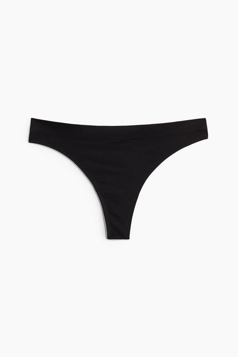 H&M 5-pack seamless thong briefs