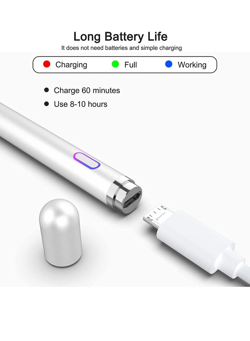 DUSALA Stylus Touch Screens Active Fine Point Digital Pencil Compatible with iPhone iPad and Other Tablets - Image 2