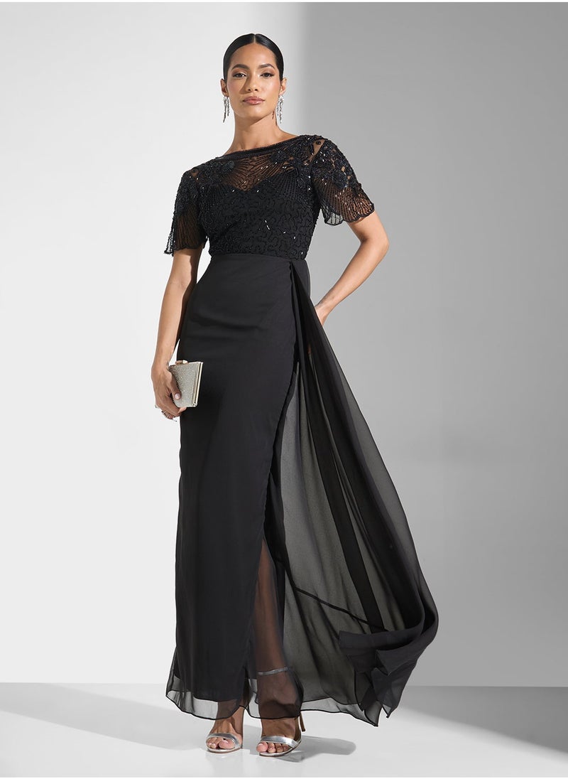 Virgos Lounge Crew Neck Dress  - Image 4