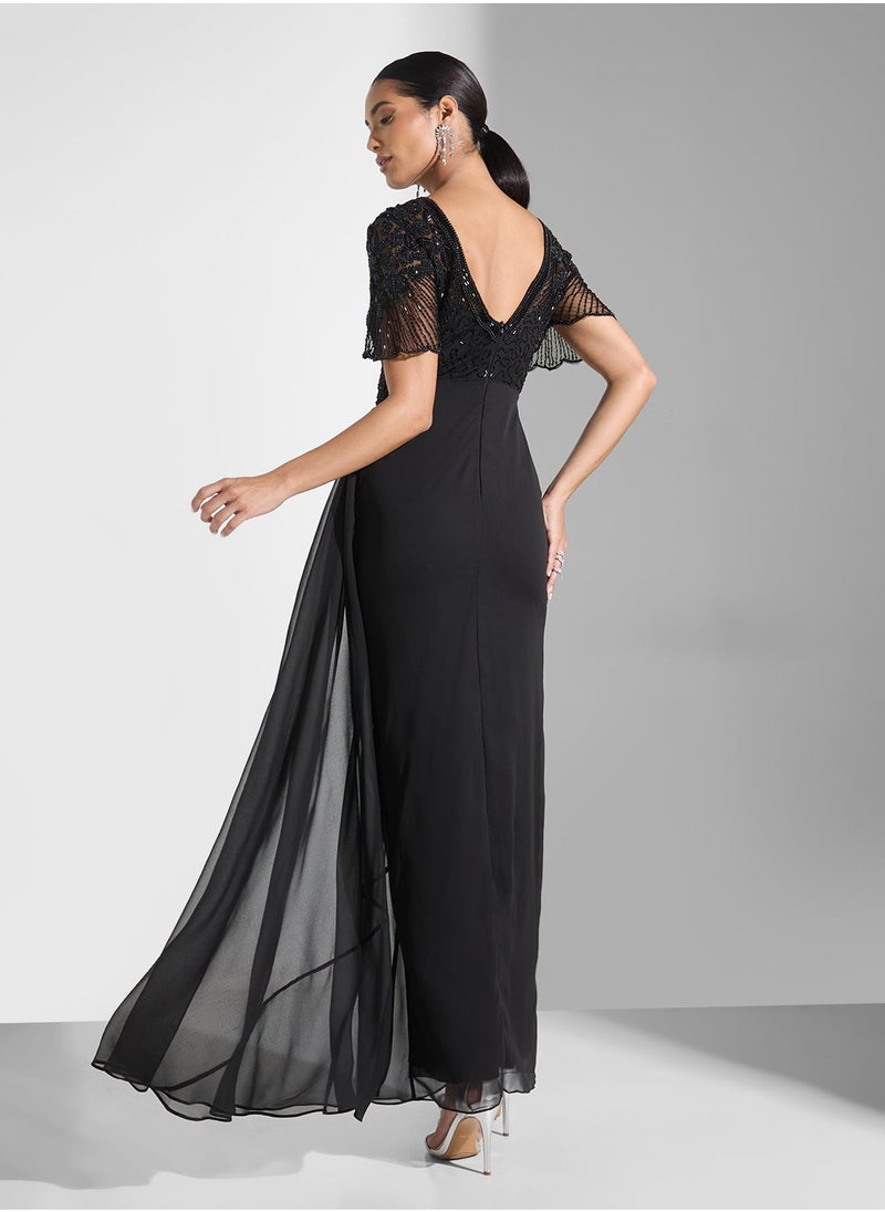 Virgos Lounge Crew Neck Dress  - Image 3