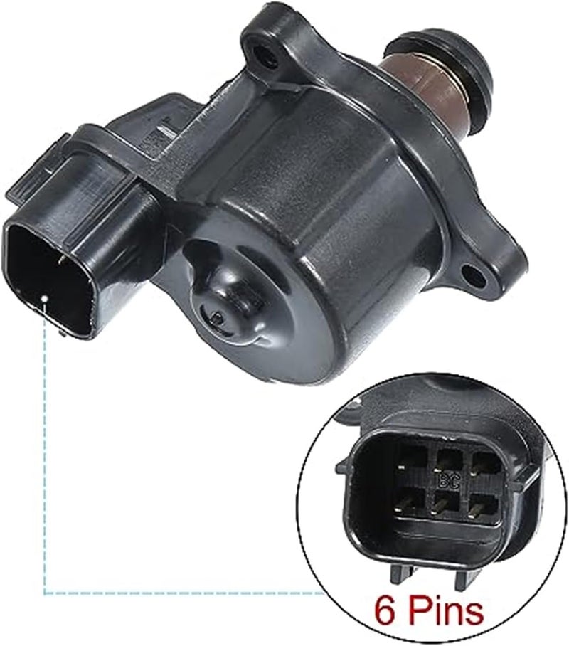 QASULER Car Valve Stepper Idle Air Control Valve MD628174 - Image 3