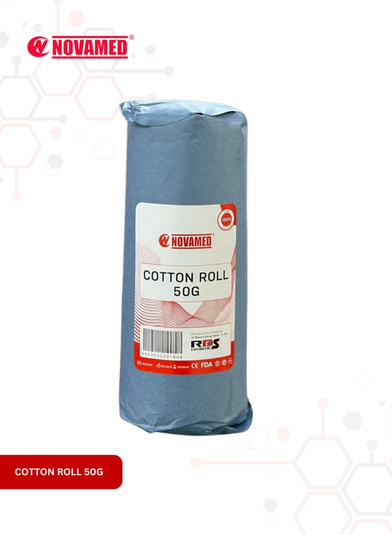 NOVAMED Cotton Roll 50G