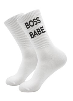 WHITE, BOSS BABE