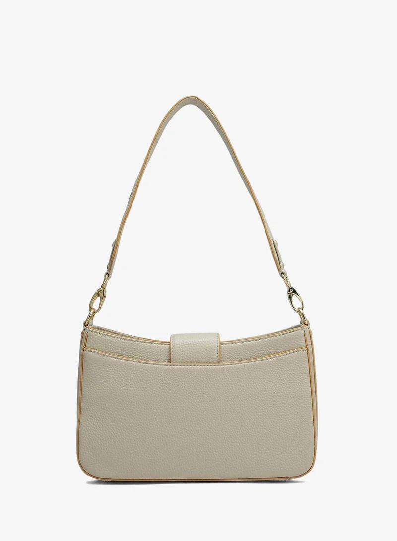 Da Milano  Genuine Leather Grey Sling Bag for Women | Best Price UAE