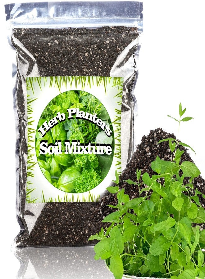 Doter Indoor Herb Planters Planting Soil Mixture (1qt) - Image 1