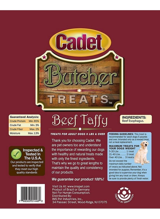 Cadet Cadet 3 Pack of Butcher Treats, 8 Ounces each, 100 Percent Beef Dog Snacks  - Image 2