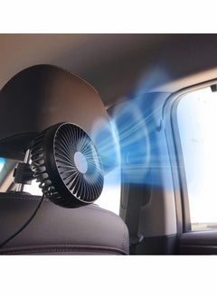 Y&D Cooling Car Fan, Baby Pet Seat Rear Headrest Window fan, USB Plug for Car/Vehicle  - Image 1