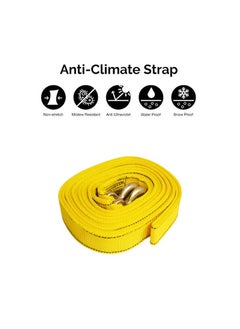 FAJ 6 meter 5 Ton Tow Rope With Tow Hooks Car Towing Rope Heavy Duty Towing Belt - FaJ ST206B1  - Image 3