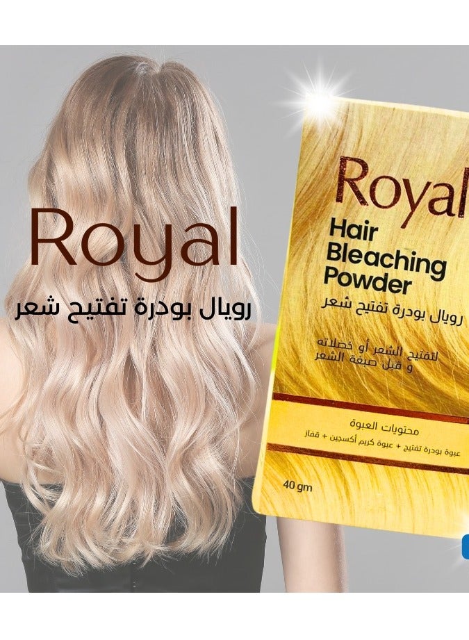 Royal Hair Bleaching Powder 40 GM - Image 2