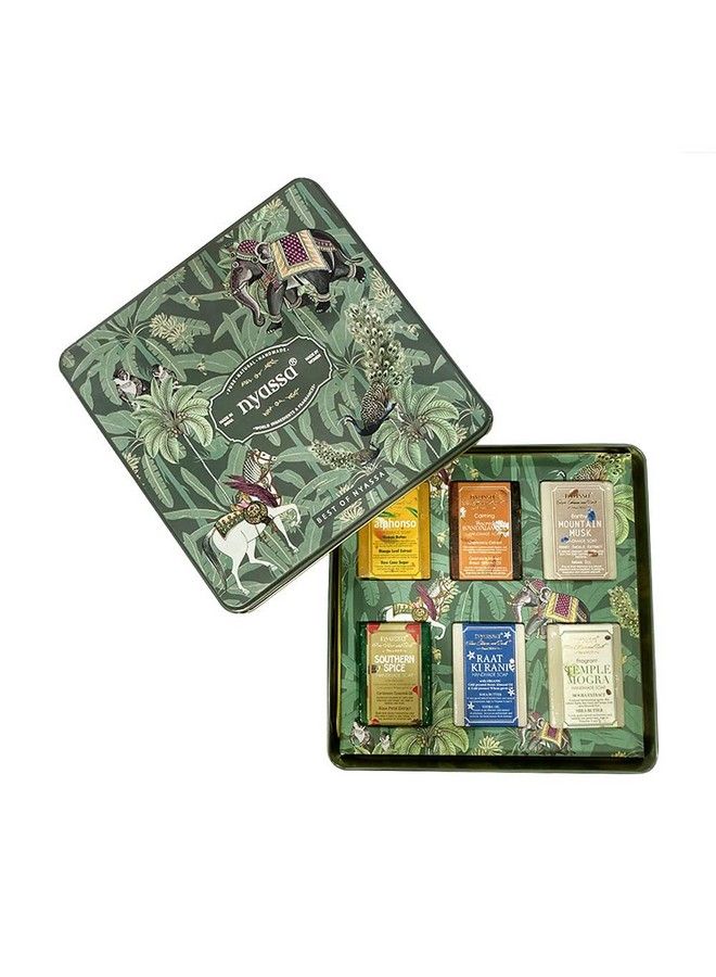 Nyassa Best Of Tin Box Gift Set;Gift Set For All Occasions; Handmade Soap 75Gmx6Pc; Natural Ingredient;No Parabens.100% Vegetarian;Ideal Gifting For All Occasion - Image 3