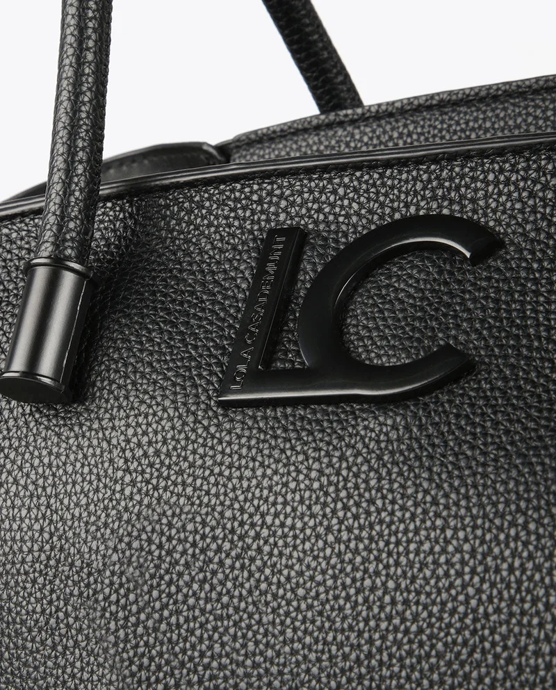 Lola Casademunt Grained faux leather tote bag