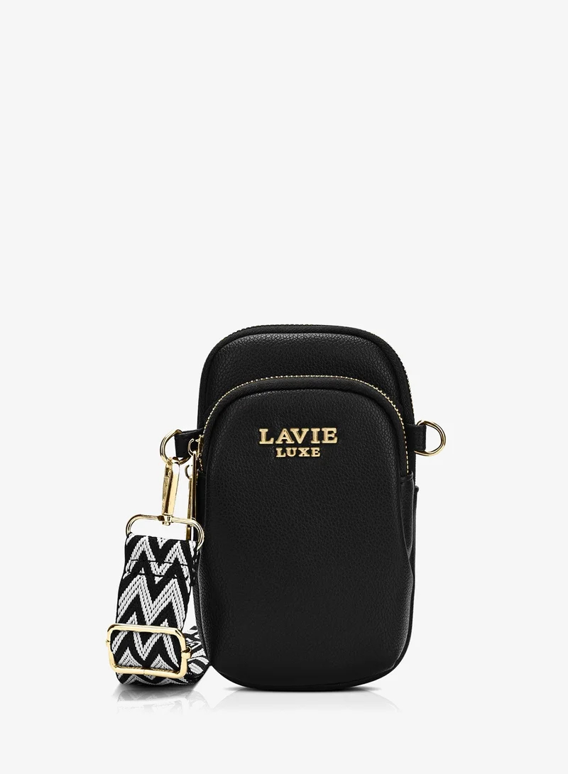 Lavie Luxe Women's Mobile Vertical26 2-Compartment (Black)