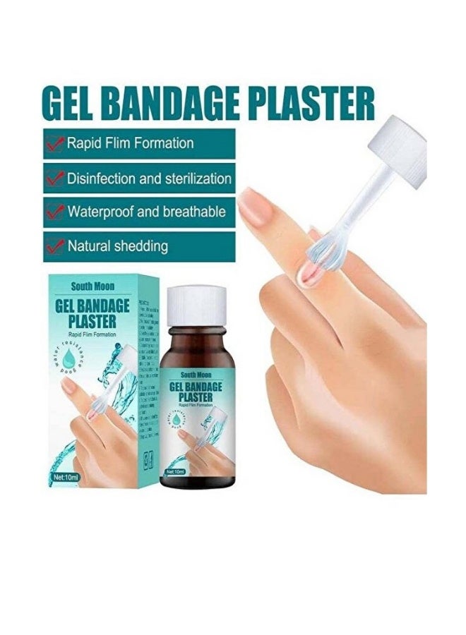 SOUTH MOON Liquid Dressing, Liquid Plaster, Waterproof, Skin Adhesive For Wounds, Quick-Drying, Breathable Wound Care Bandage For Scratches- 10ml - Image 2