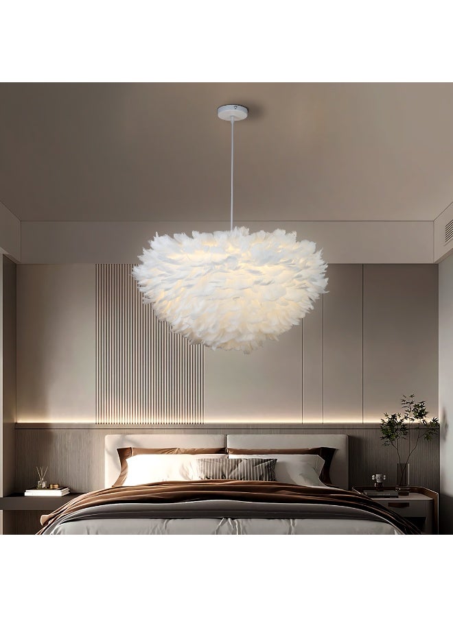 Hummer Modern Chandelier – White Finish – Elegant and Timeless Design – E27×3 – Soft and Beautiful Lighting – 60 cm Size - Image 1
