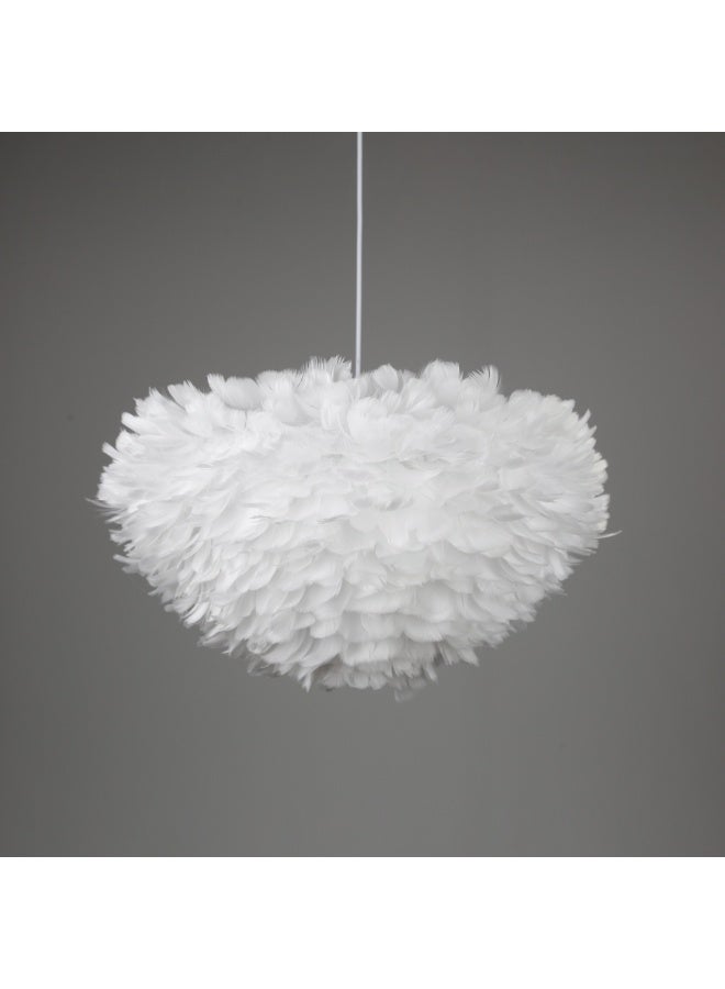 Hummer Modern Chandelier – White Finish – Elegant and Timeless Design – E27×3 – Soft and Beautiful Lighting – 60 cm Size - Image 3