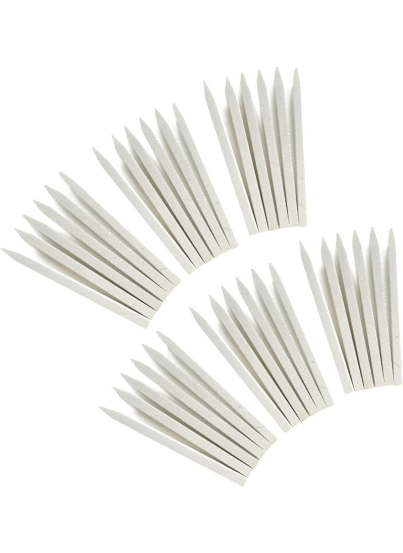 ALAZCO - 36 pcs Nail File Pumice Stone Sticks Cuticle Pusher Eraser Polish Dry Residue Skin Hangnail Nail Bed Cleaner Buffing Stone for Home & Salon Manicure Pedicure Tool - Image 1