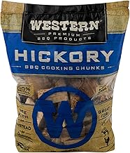 WESTERN Western Premium BBQ Products Hickory BBQ Cooking Chunks, 570 cu in - Image 1